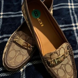 Coach loafers women’s 8